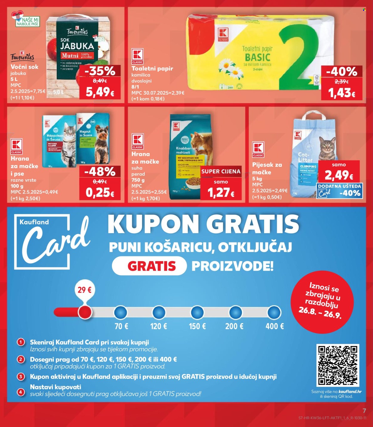 Kaufland katalog - 02.09.2026. - 08.09.2026. Stranica 7
