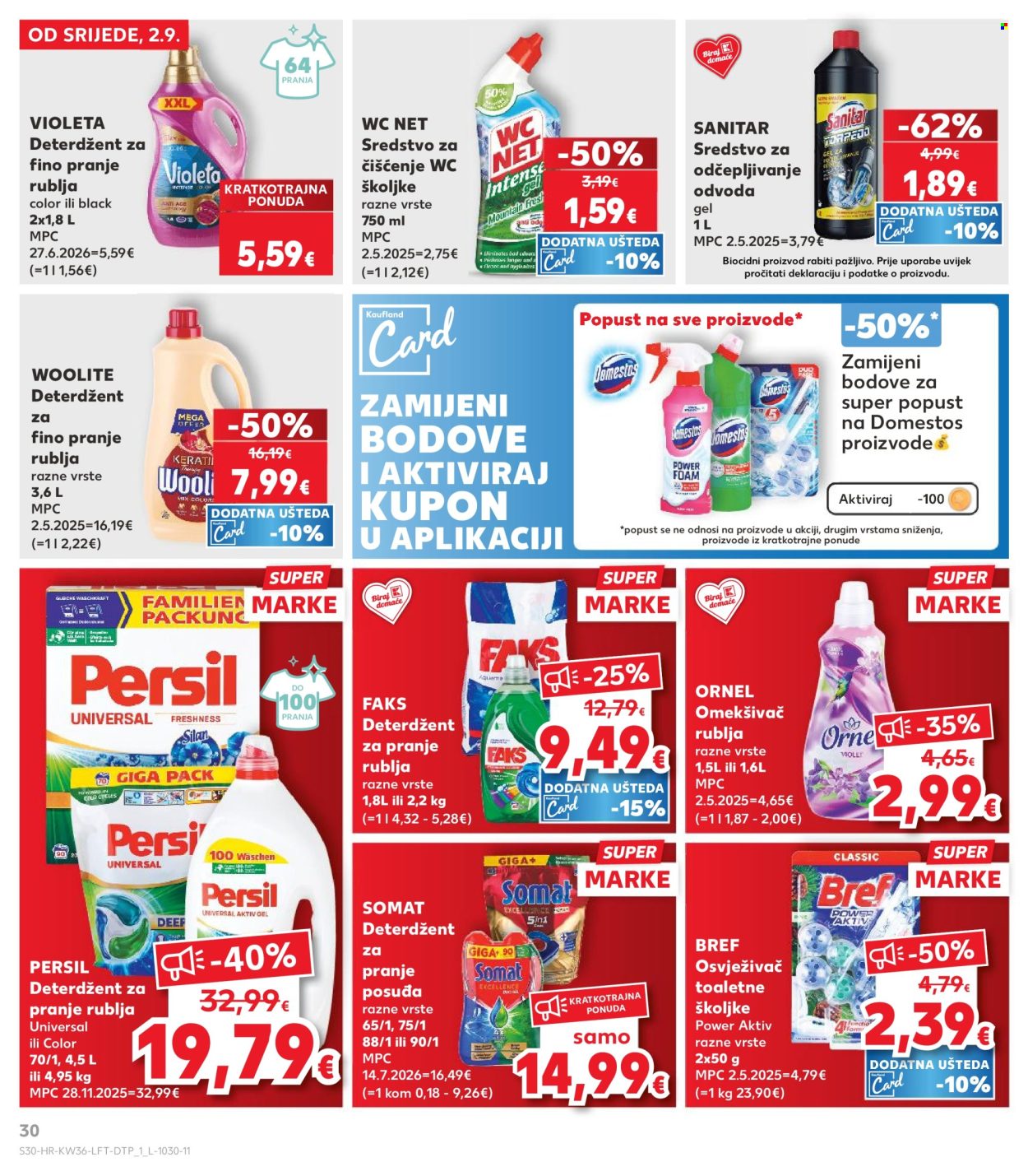 Kaufland katalog - 02.09.2026. - 08.09.2026. Stranica 30