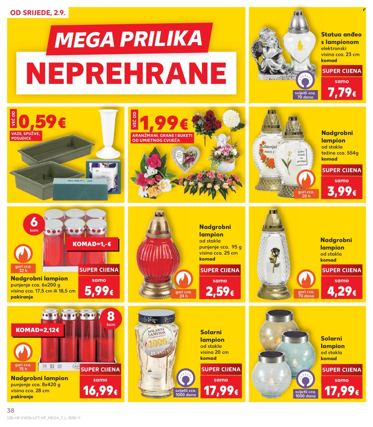 Kaufland katalog - 02.09.2026. - 08.09.2026. Stranica 38