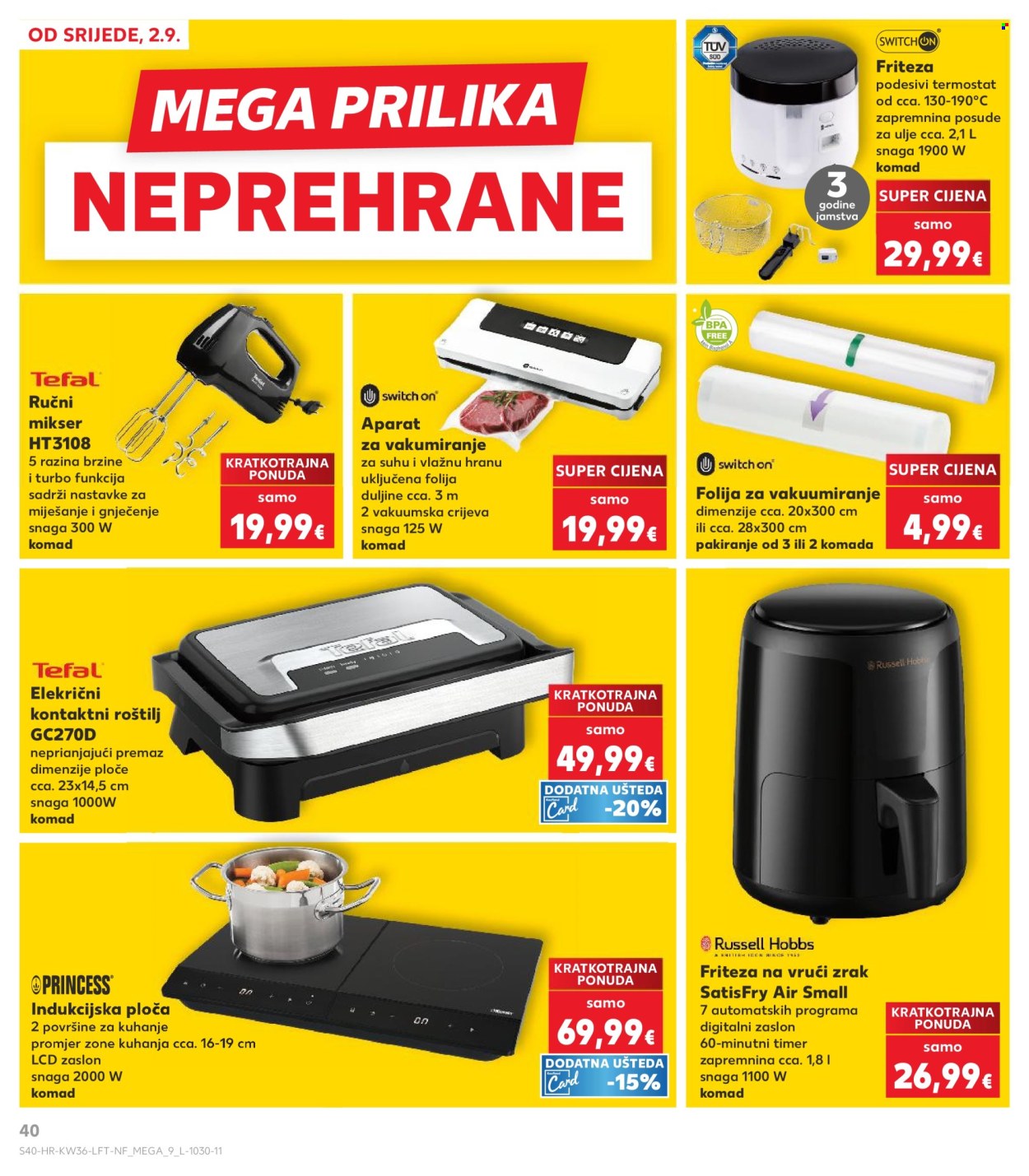 Kaufland katalog - 02.09.2026. - 08.09.2026. Stranica 40