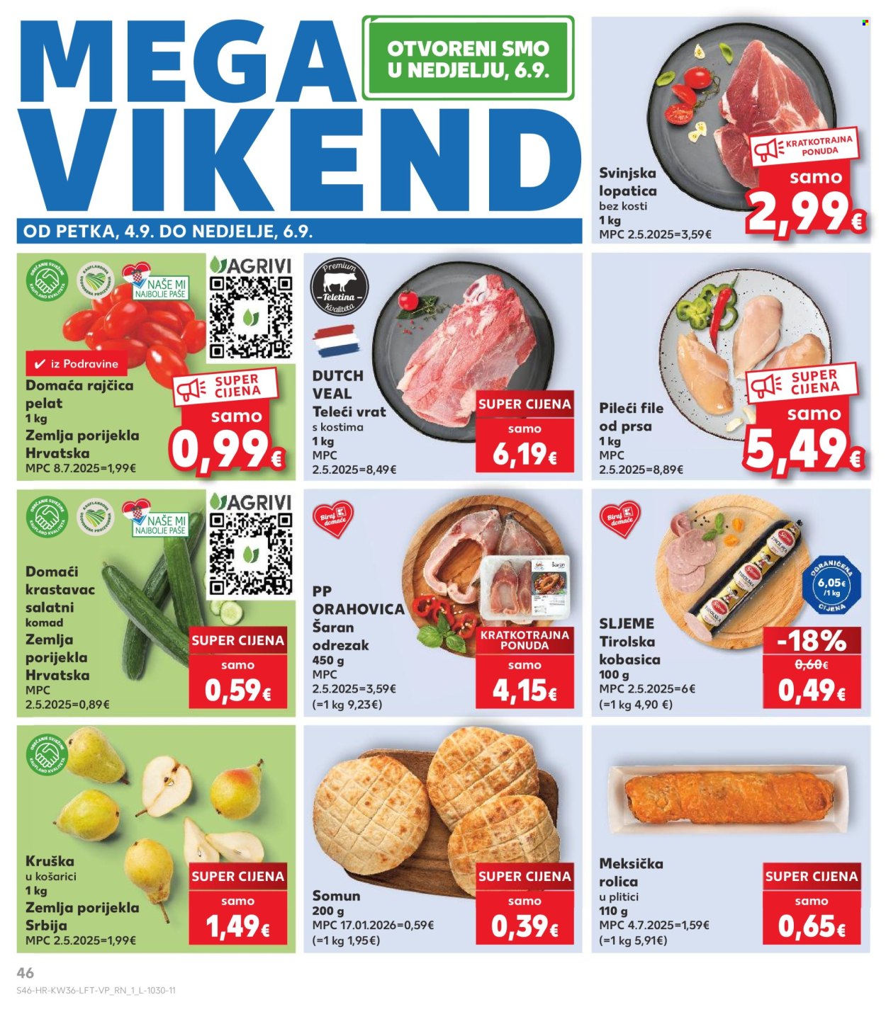 Kaufland katalog - 02.09.2026. - 08.09.2026. Stranica 46
