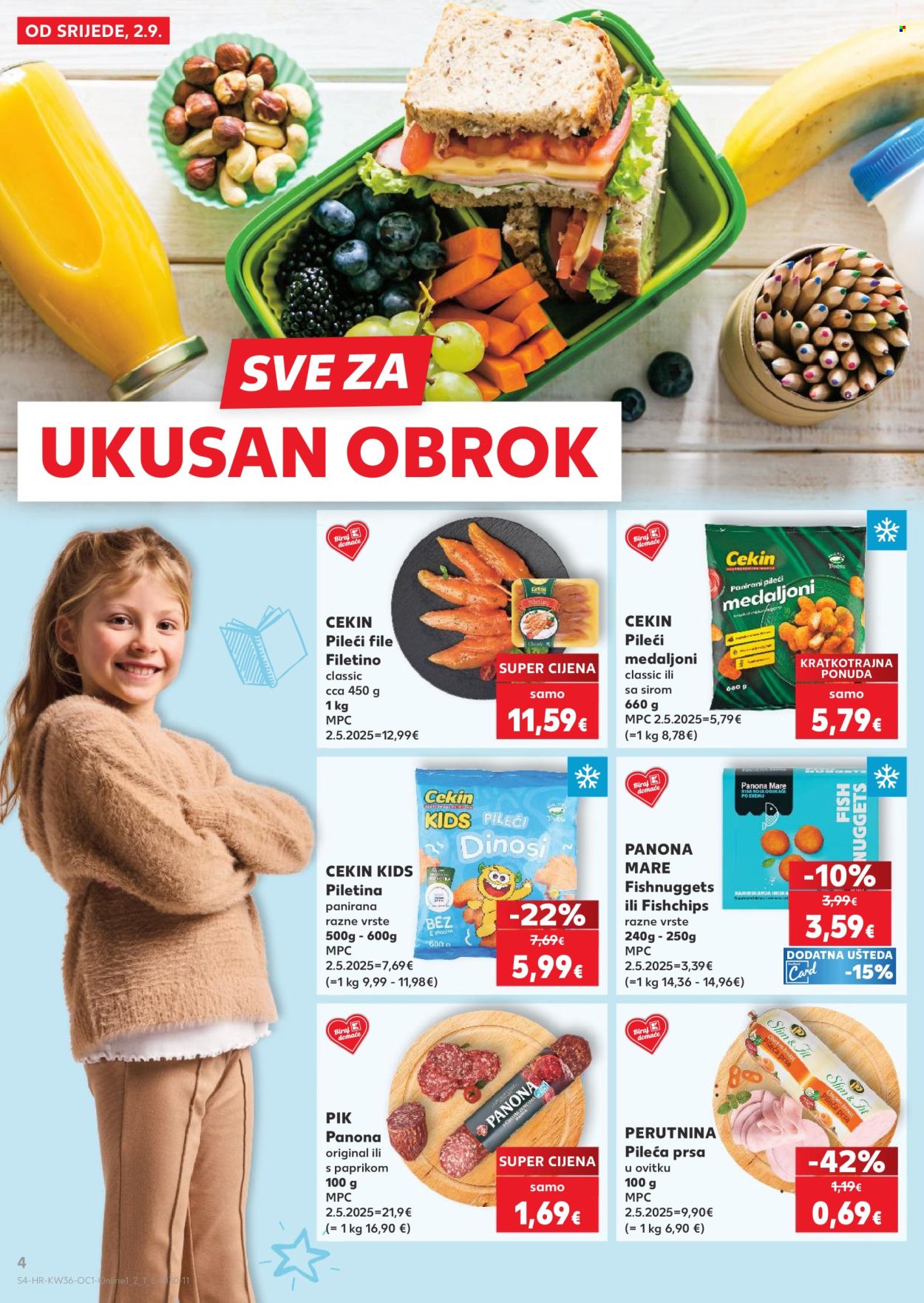 Kaufland katalog - 02.09.2026. - 08.09.2026. Stranica 4
