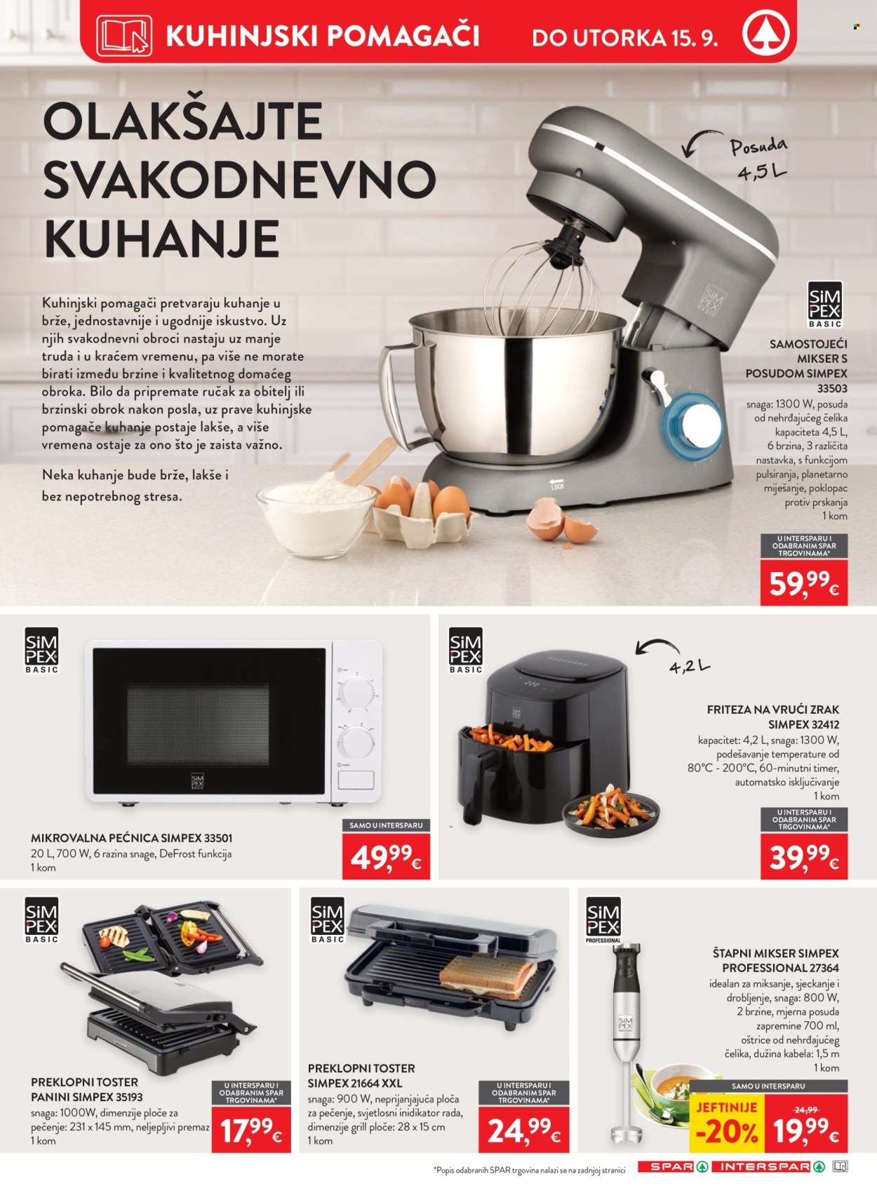 SPAR katalog - 02.09.2026. - 08.09.2026. Stranica 29