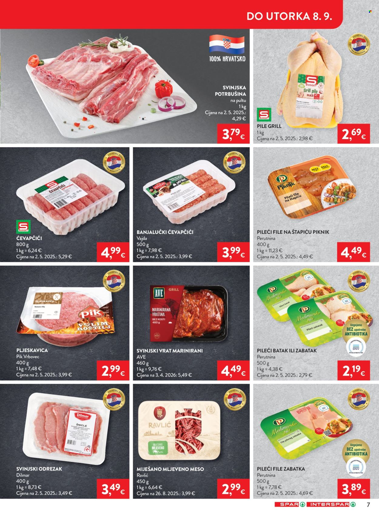 INTERSPAR katalog - 02.09.2026. - 08.09.2026. Stranica 9