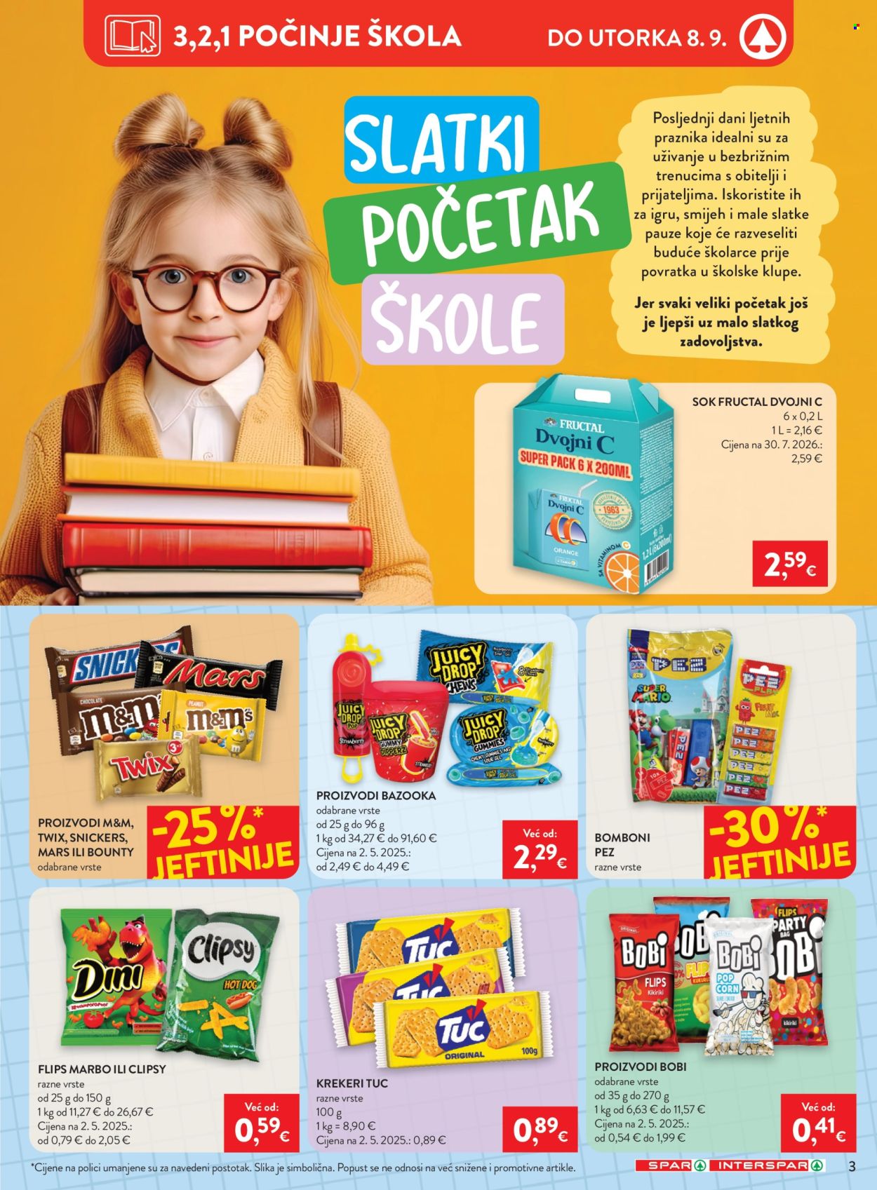 Leták INTERSPAR - 2.9.2026 - 8.9.2026. Strana 18