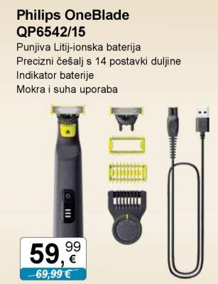 Philips OneBlade QP6542/15