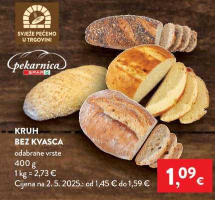 Kruh bez kvasca