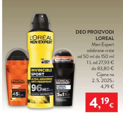 L'Oreal Men Expert Deo