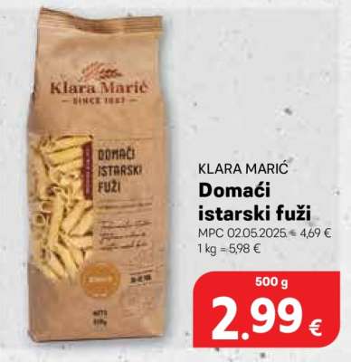 KLARA MARIĆ Domaći istarski fuži