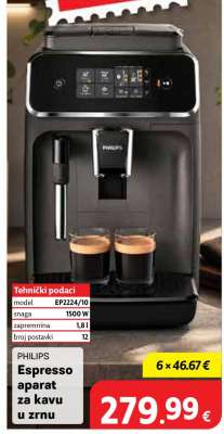 PHILIPS Espresso aparat za kavu u zrnu