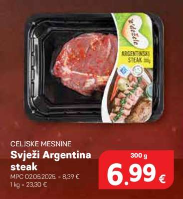 Svježi Argentina Steak