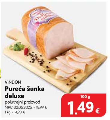 Pureća šunka Deluxe