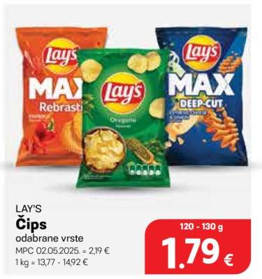 LAY’S ČIPS