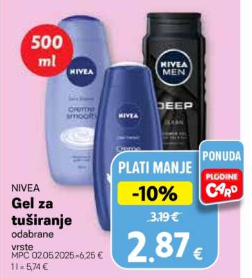NIVEA Gel za tuširanje