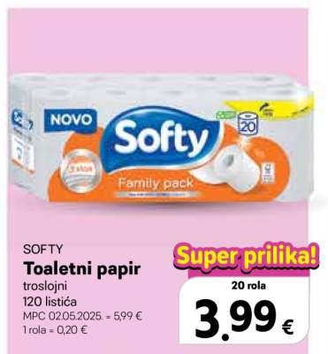 Softy Toaletni papir