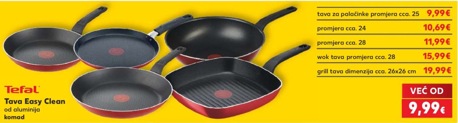 Tefal Tava Easy Clean