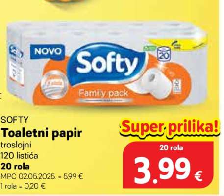 Softy Toaletni papir