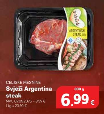 Svježi Argentina Steak