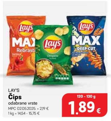 LAY’S ČIPS