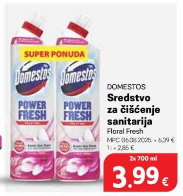 DOMESTOS Sredstvo za čišćenje sanitarija