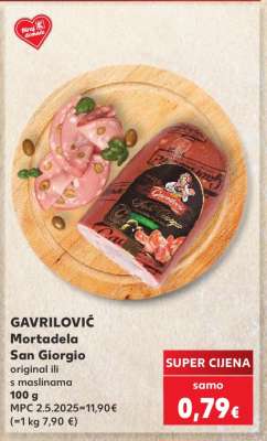 GAVRILOVIĆ Mortadela San Giorgio