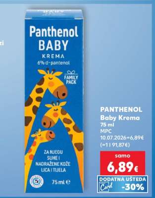 PANTHENOL Baby Krema