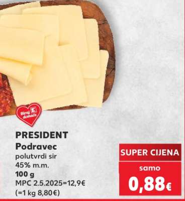 PRESIDENT PODRAVEC