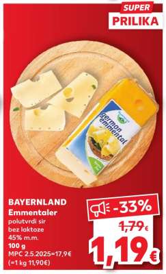 BAYERNLAND Emmentaler