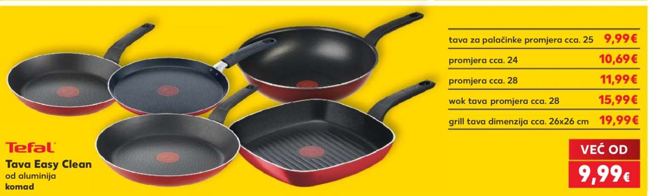 Tefal Tava Easy Clean