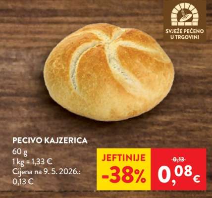 Pecivo Kajzerica