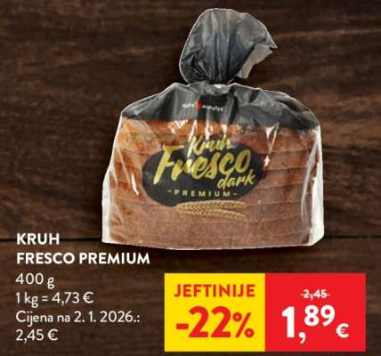 Kruh Fresco premium