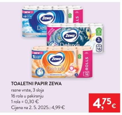 Toaletni papir Zewa
