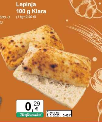 Lepinja 100 g Klara