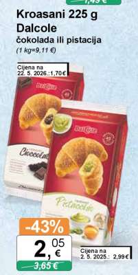 Kroasani 225 g Dalcole