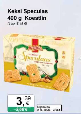 Keksi Speculas 400 g Koestlin