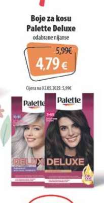Boje za kosu Palette Deluxe