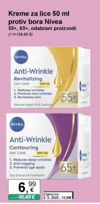 Kreme za lice 50 ml protiv bora Nivea