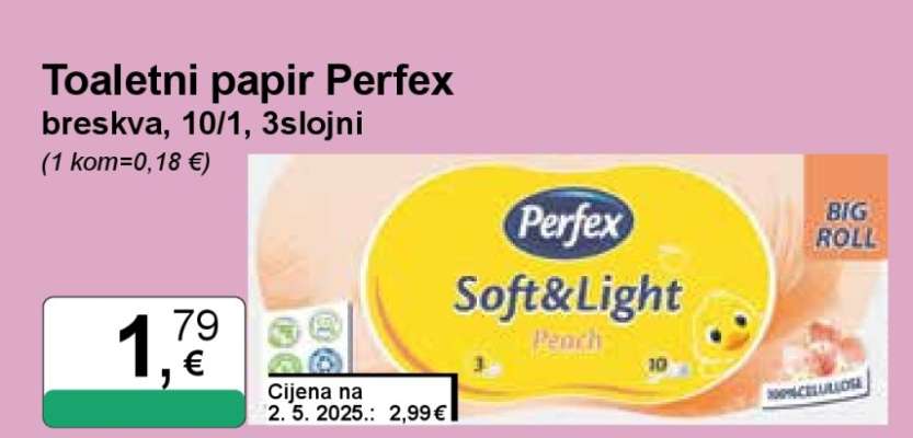 Toaletni papir Perfex