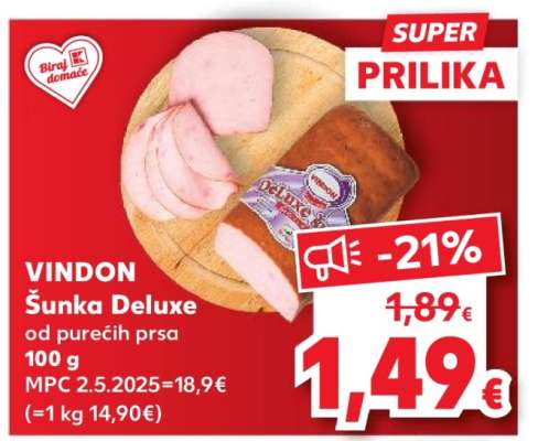 VINDON Šunka Deluxe