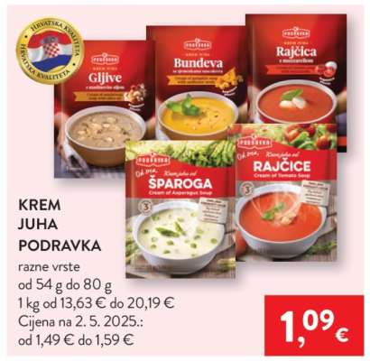Krem juha Podravka