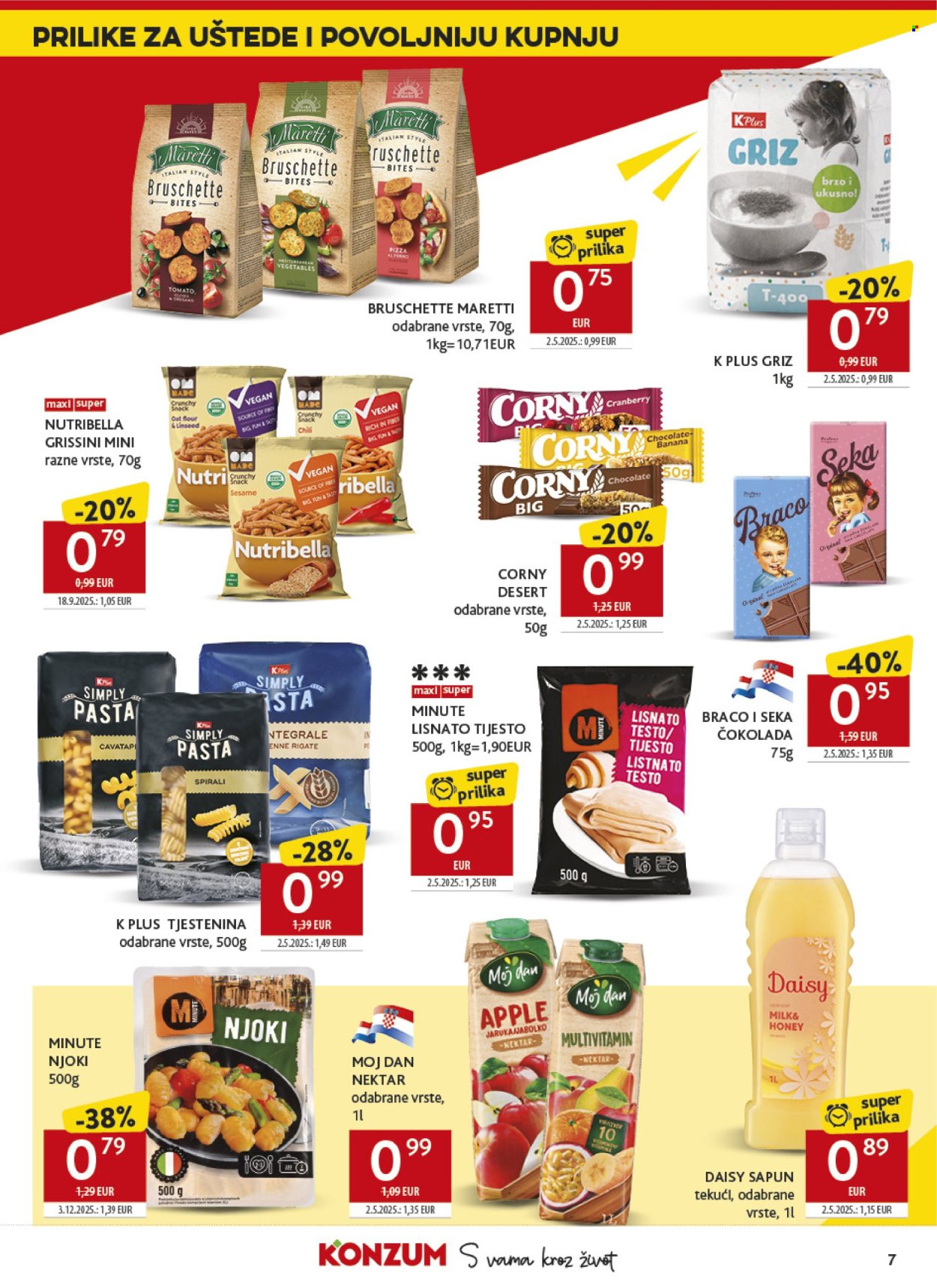 Leták Konzum - 2.9.2026 - 8.9.2026. Strana 7