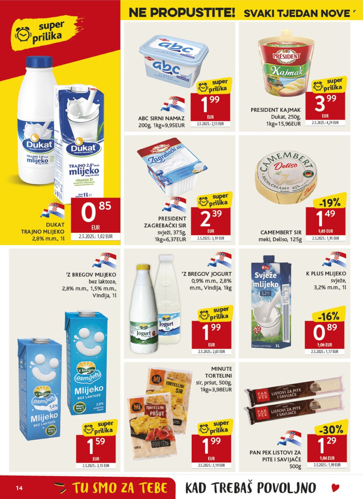 Leták Konzum - 2.9.2026 - 8.9.2026. Strana 14