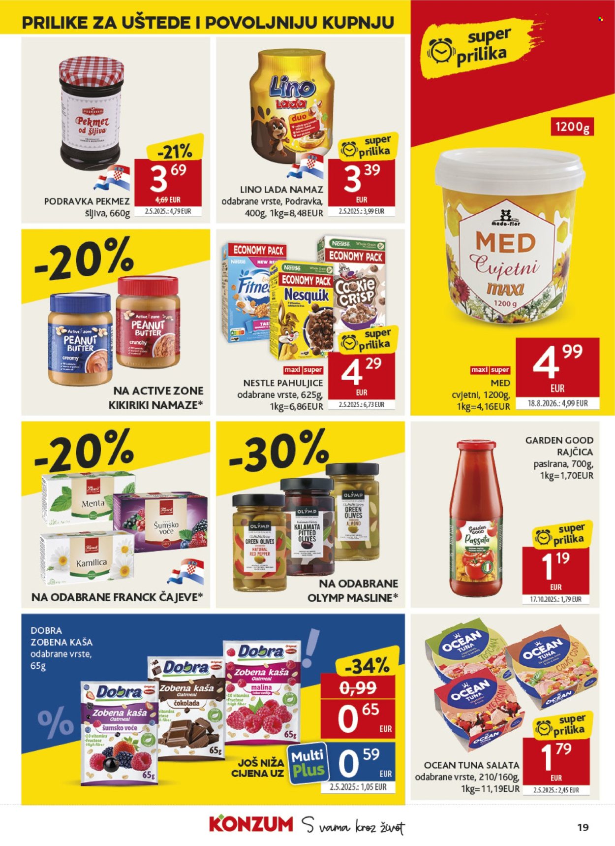 Leták Konzum - 2.9.2026 - 8.9.2026. Strana 19