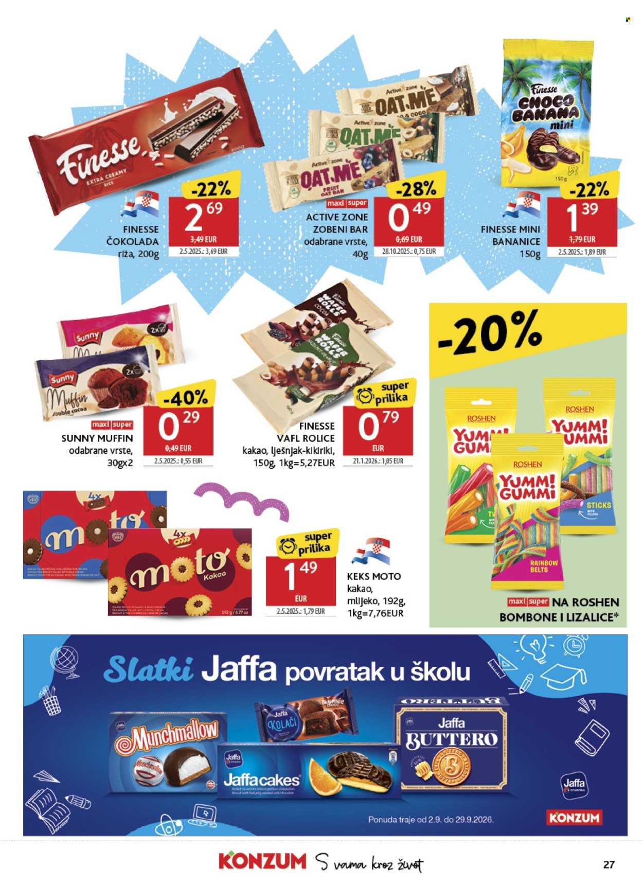 Konzum katalog - 02.09.2026. - 08.09.2026. Stranica 27