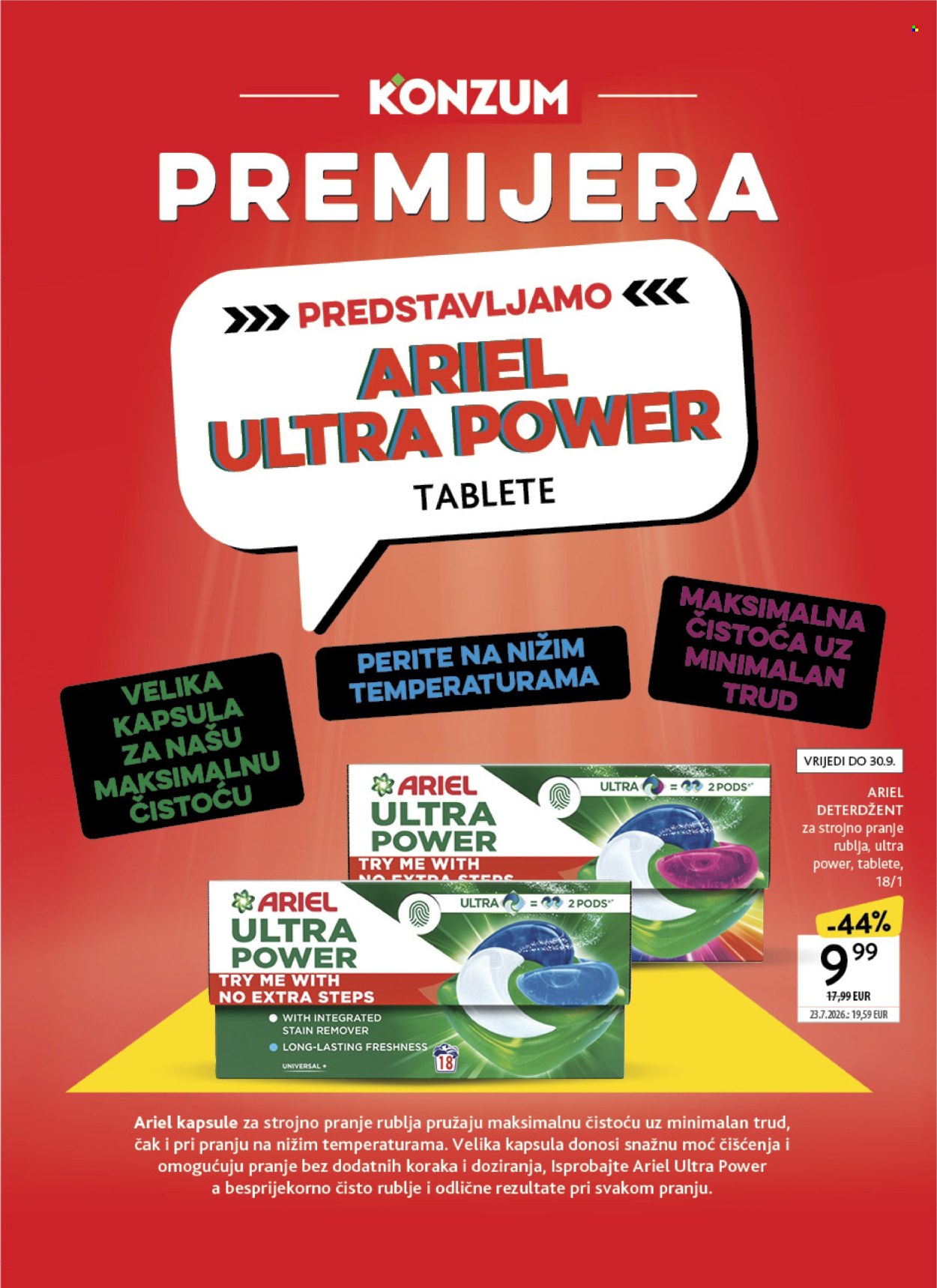 Konzum katalog - 02.09.2026. - 08.09.2026. Stranica 33