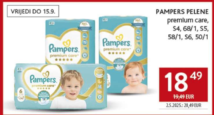 PAMPERS Pelene