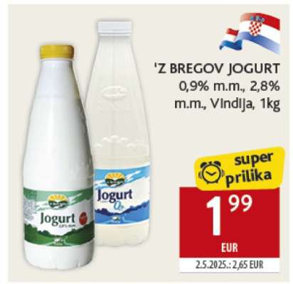 'Z BREGOV JOGURT