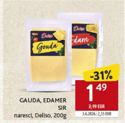 GAUDA, EDAMER SIR