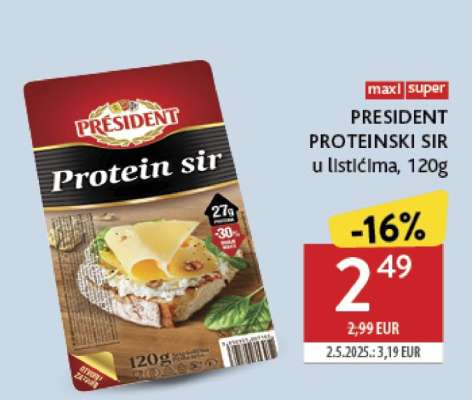 PRESIDENT PROTEINSKI SIR