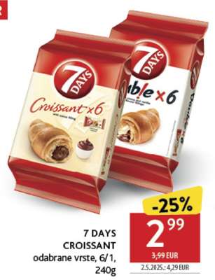 7 DAYS Croissant